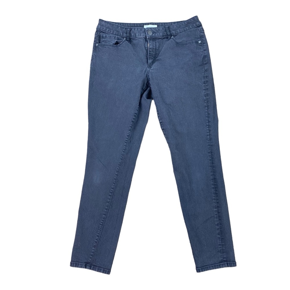 Woman’s Loft black “curvy skinny” jeans size 10/30